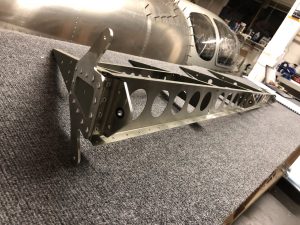 Completed the riveting of the structure of the Rudder