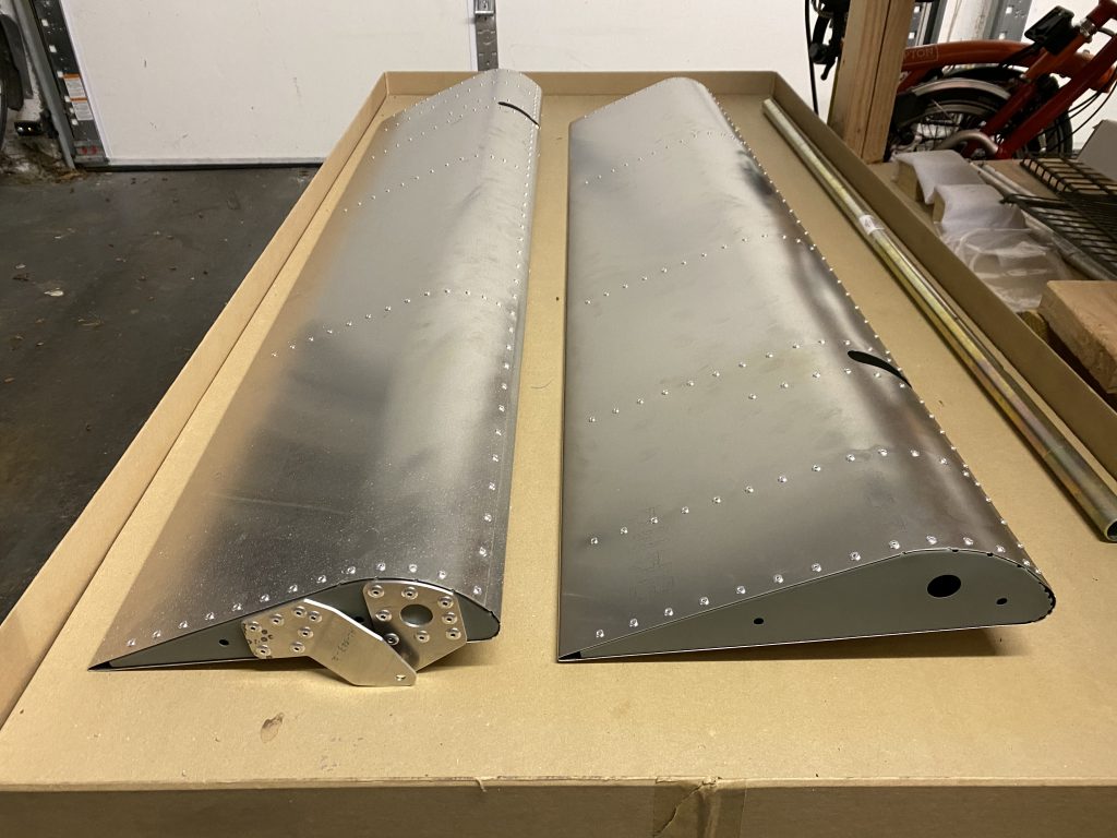 Both Ailerons completed